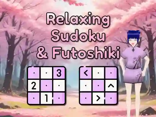Gêm Relaxing Sudoku & Futushiki ar-lein