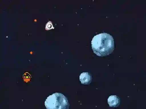 Gêm Retro Space Blaster ar-lein