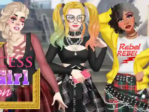 Gêm Princess E-Girl Fashion ar-lein