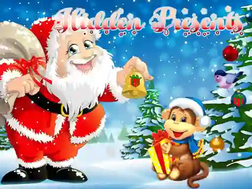 Gêm Santa Hidden Presents ar-lein