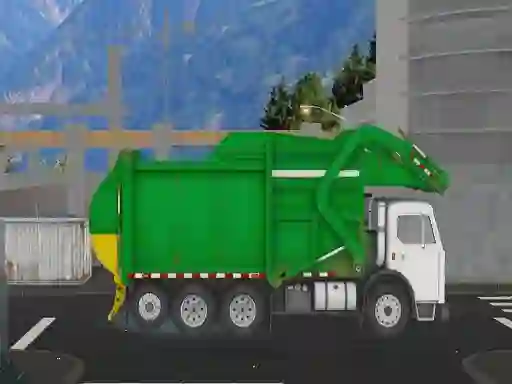 Gêm Garbage Truck Sim 2020 ar-lein