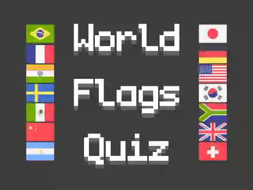 Gêm World Flags Quiz ar-lein