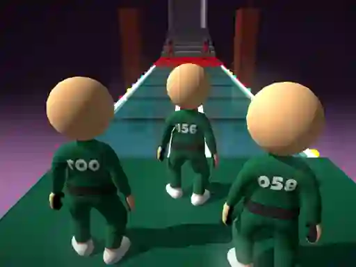 Gêm Squid Game 2 Glass Bridge ar-lein