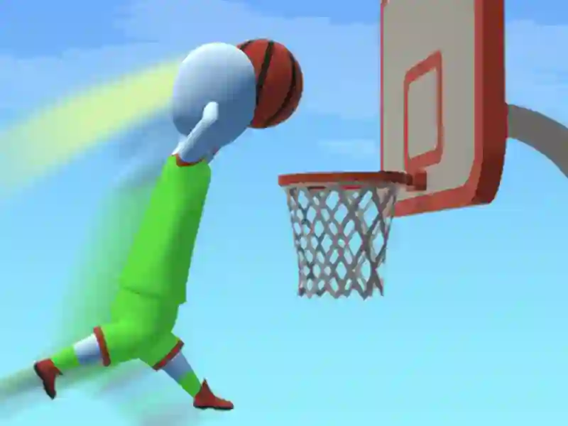 Gêm Tallman Dunk Rush ar-lein