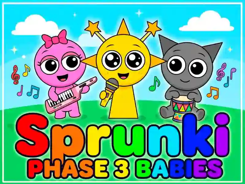 Gêm Sprunki baby PHASE 3 ar-lein