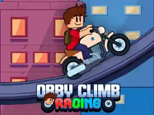 Gêm Obby Climb Racing ar-lein