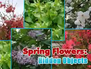 Gêm Spring Flowers: Hidden Objects ar-lein