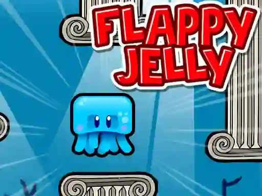Gêm Flappy Jelly ar-lein