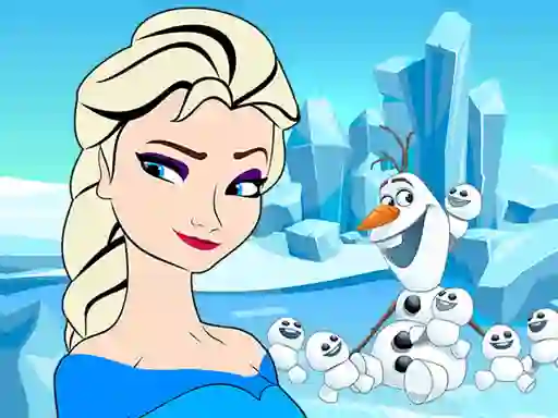 Gêm Princess Elsa Hidden Hearts ar-lein