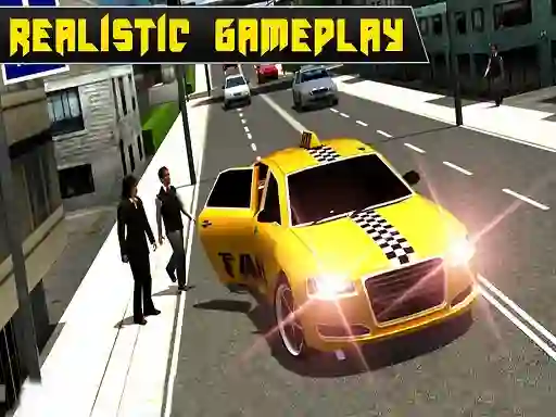 Gêm Crazy Taxi Car Simulation ar-lein