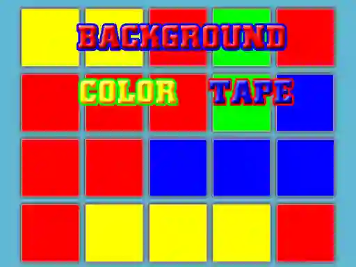 Gêm Background Color Tape ar-lein