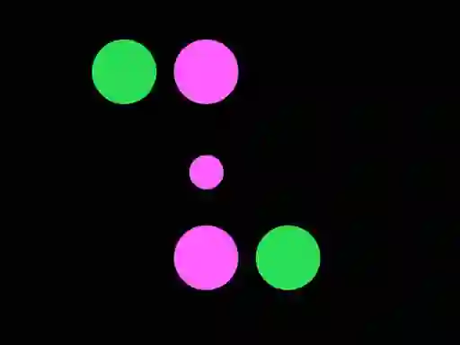 Gêm Dots vs Dots ar-lein