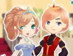 Gêm Rromantic royal couple ar-lein