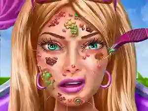 Gêm Ellie Skin Doctor ar-lein