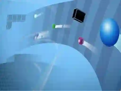Gêm Crazy Rushing Ball ar-lein