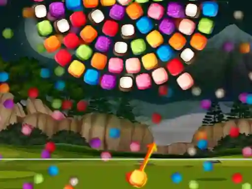 Gêm Bubble Shooter Candy Wheel ar-lein