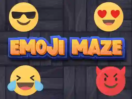 Gêm Emoji Maze ar-lein