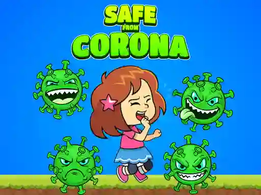 Gêm Safe From Corona ar-lein
