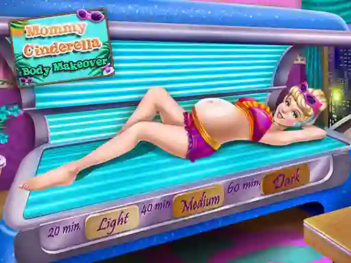Gêm Mommy Cinderella Body Makeover ar-lein