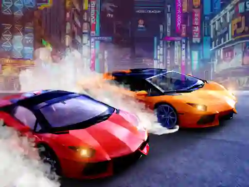 Gêm Two Lambo Rivals: Drift ar-lein
