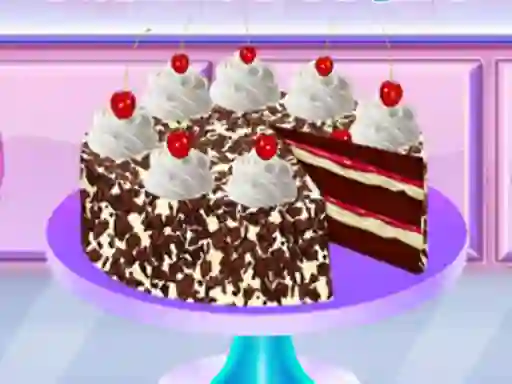 Gêm Real Black Forest Cake Cooking ar-lein