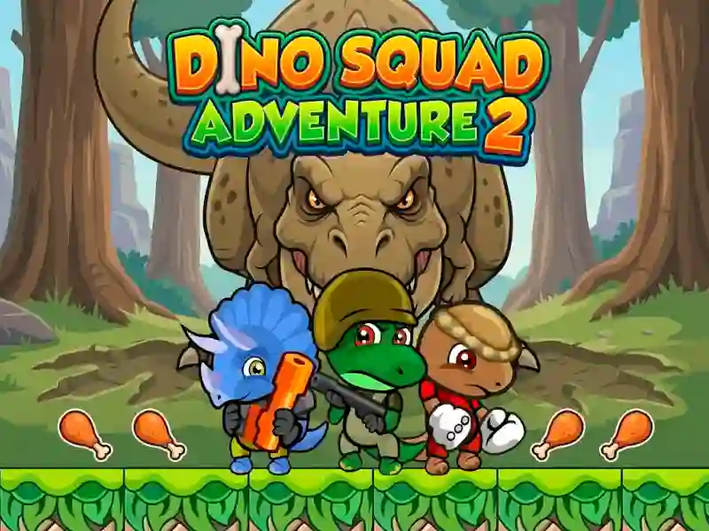 Gêm Dino Squad Adventure 2 ar-lein