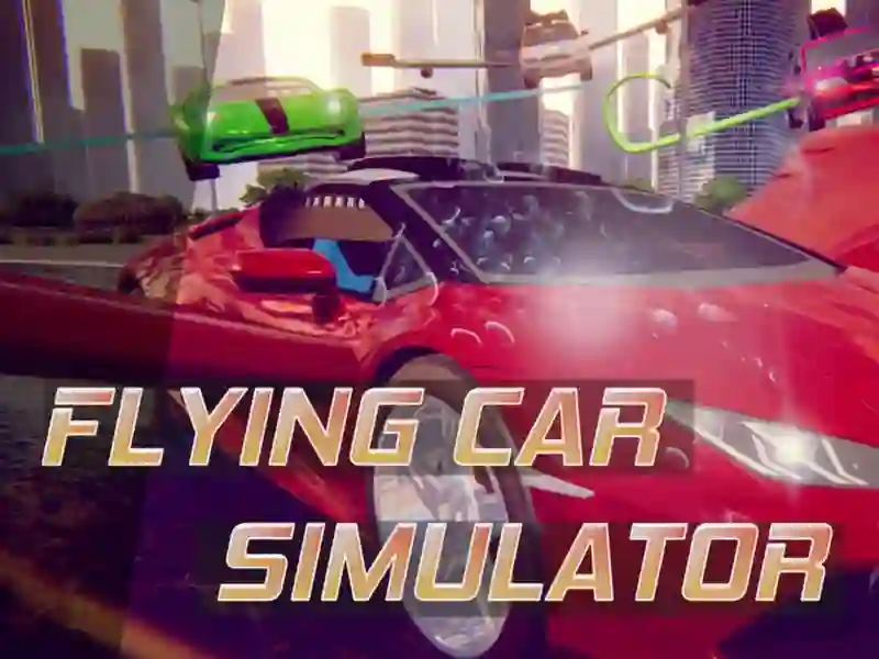 Gêm Flying Car Extreme Simulator ar-lein