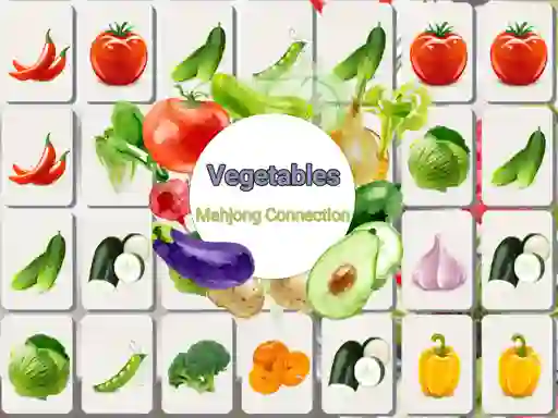Gêm Vegetables Mahjong Connection ar-lein