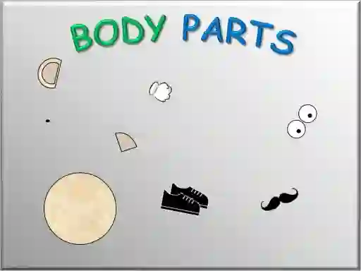 Gêm Body parts ar-lein