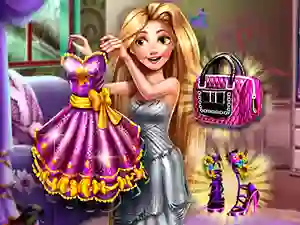 Gêm Find Rapunzel's Ball Outfit ar-lein