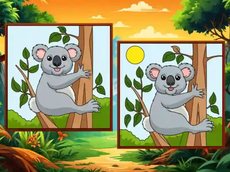 Gêm Animal: Find The Differences ar-lein