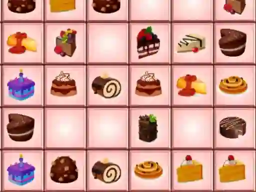 Gêm Path Finding Cakes Match ar-lein