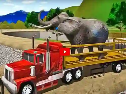 Gêm Animal Simulator Truck Transport 2020 ar-lein