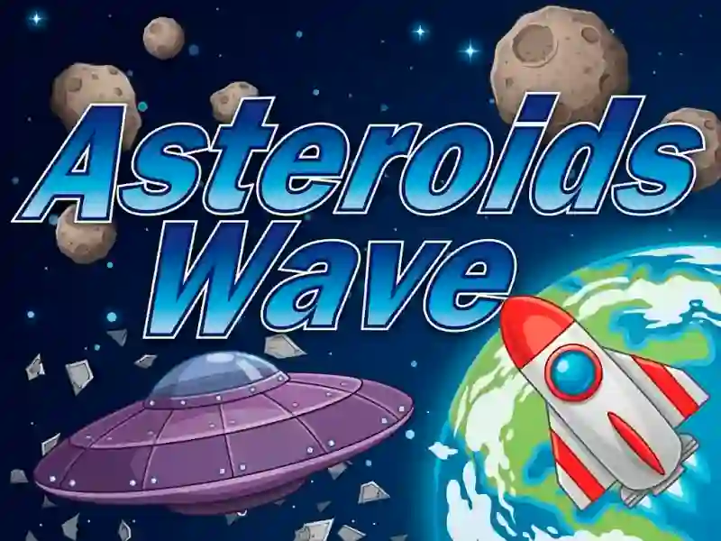 Gêm Asteroids Wave ar-lein