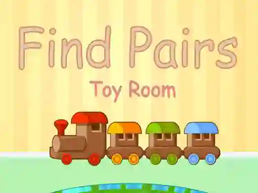 Gêm Find Pairs Toy Room ar-lein