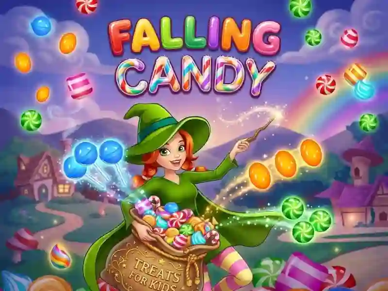 Gêm Falling Candy ar-lein