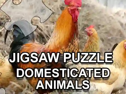 Gêm Jigsaw Puzzle Domesticated Animals ar-lein