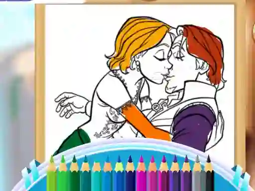 Gêm Beauty Queen Coloring Book ar-lein