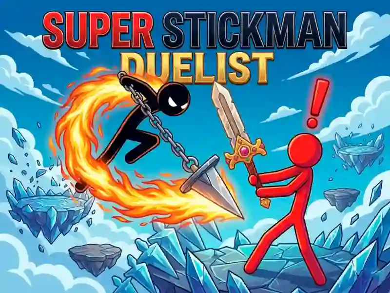 Gêm Super Stickman Duelist ar-lein