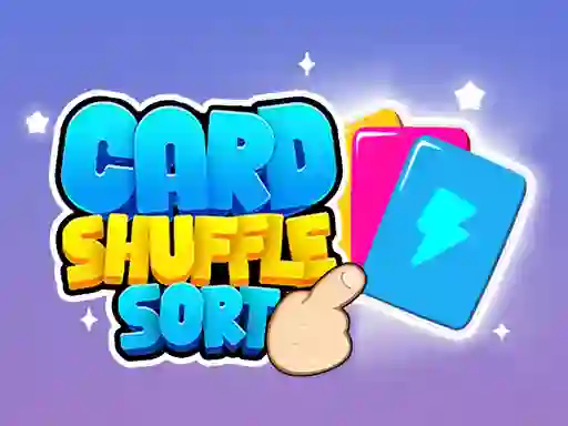 Gêm Card Shuffle Sort ar-lein
