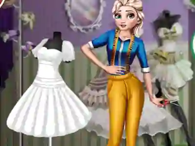 Gêm Princess Fashion Tailor ar-lein