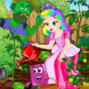 Gêm Princess juliet garden trouble ar-lein