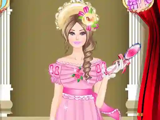 Gêm Barbie Vintage Dress up ar-lein