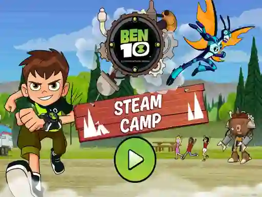 Gêm Ben 10 Steam Camp ar-lein