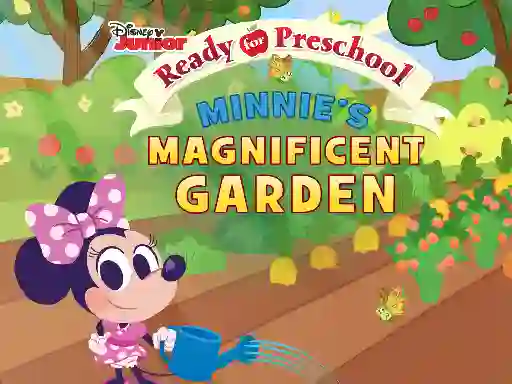 Gêm Ready For Preschool Minnie's Magnificent Garden ar-lein