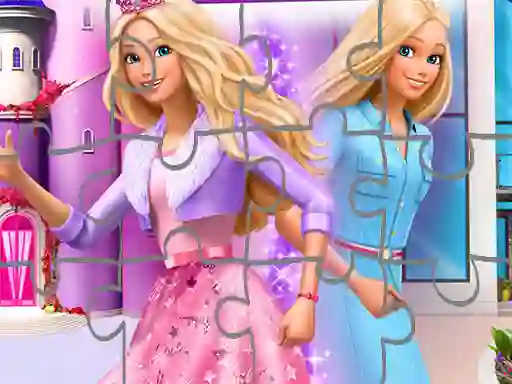 Gêm Barbie Princess Adventure Jigsaw ar-lein