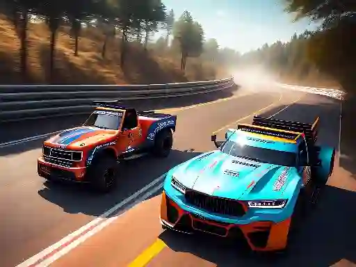 Gêm Truck Race ar-lein