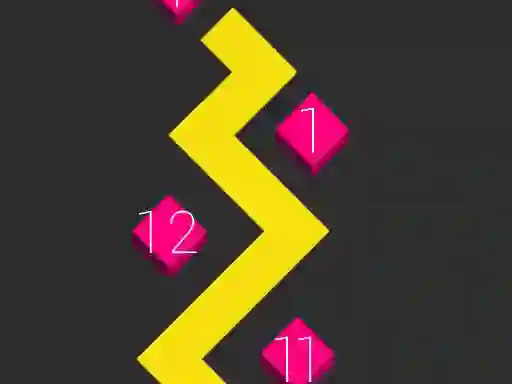 Gêm Zig Zag Switch Color ar-lein