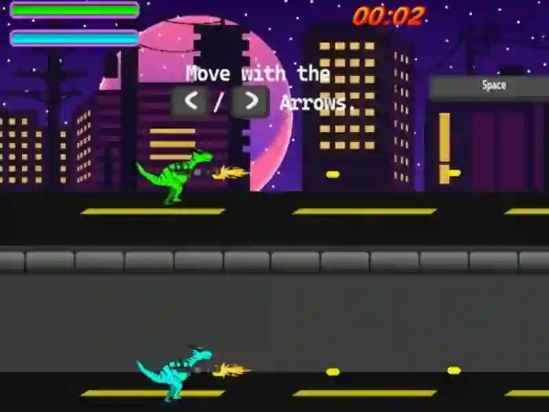 Gêm DinoGunz ar-lein