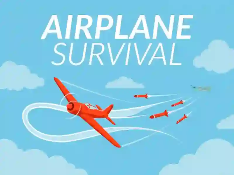 Gêm Airplane Survival ar-lein